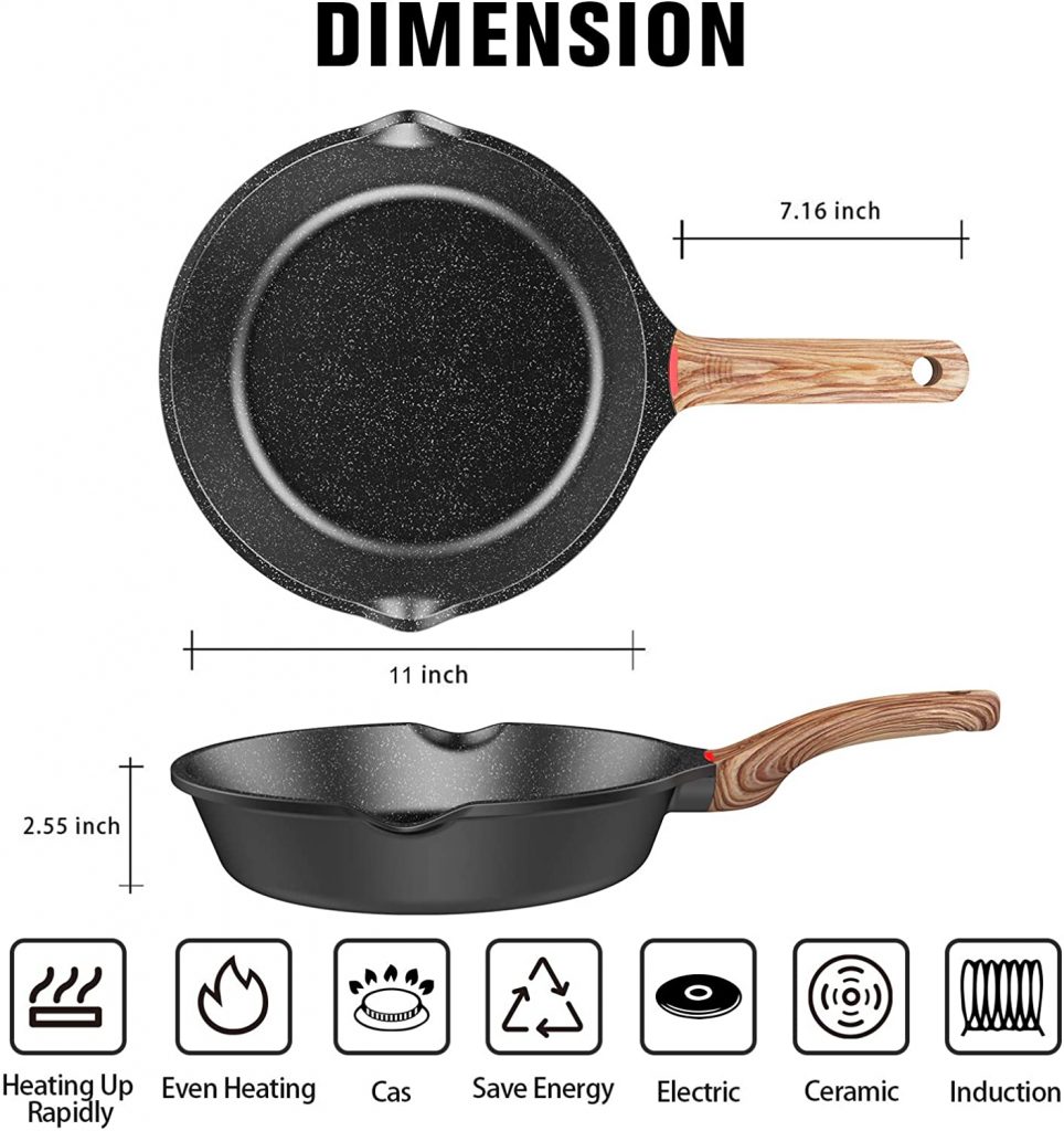 Cast Iron Frying Pan Dazzling Decor