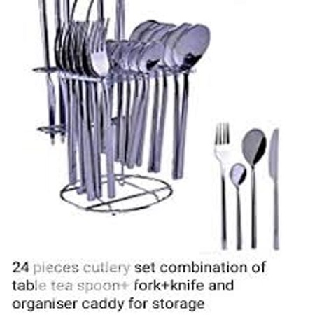 24 Pcs Stainless Steel Cutlery Set best price