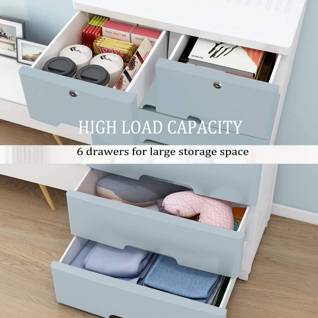 Durable Plastic Chest Drawers Dazzling Decor