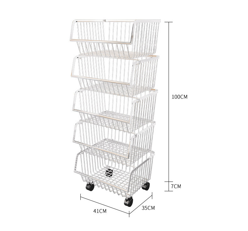 Metallic 4 Tier Vegetable Rack in Nairobi