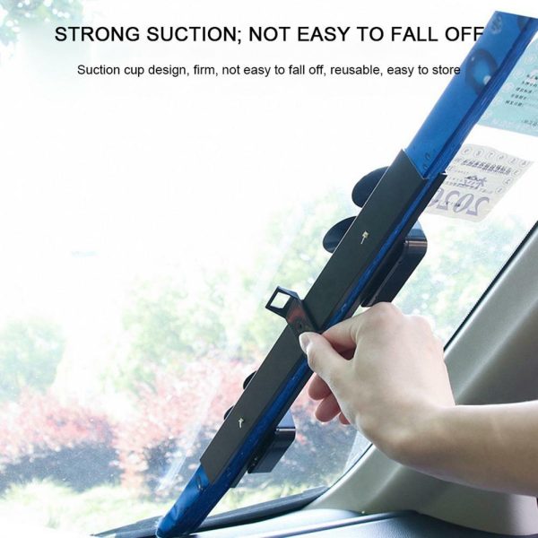 Front Windshield Sun Shade With Auto Retraction